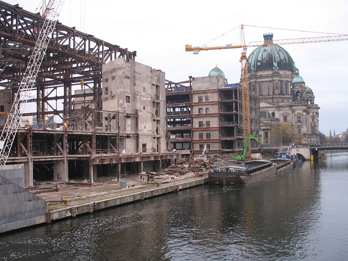 Rückbau des Palasts der Republik, Berlin
